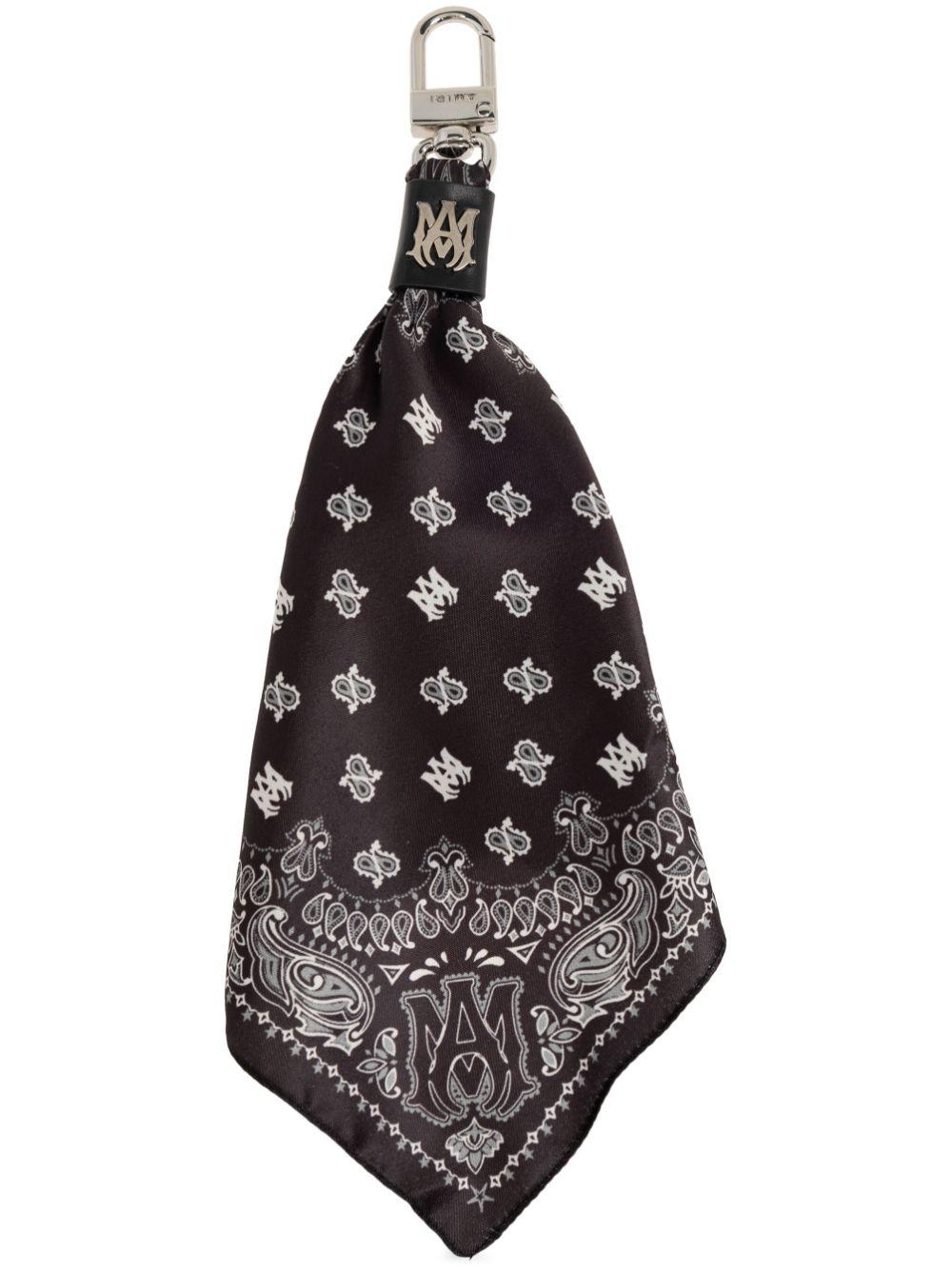 Amiri Bandana Keyring in Black for Men | Lyst