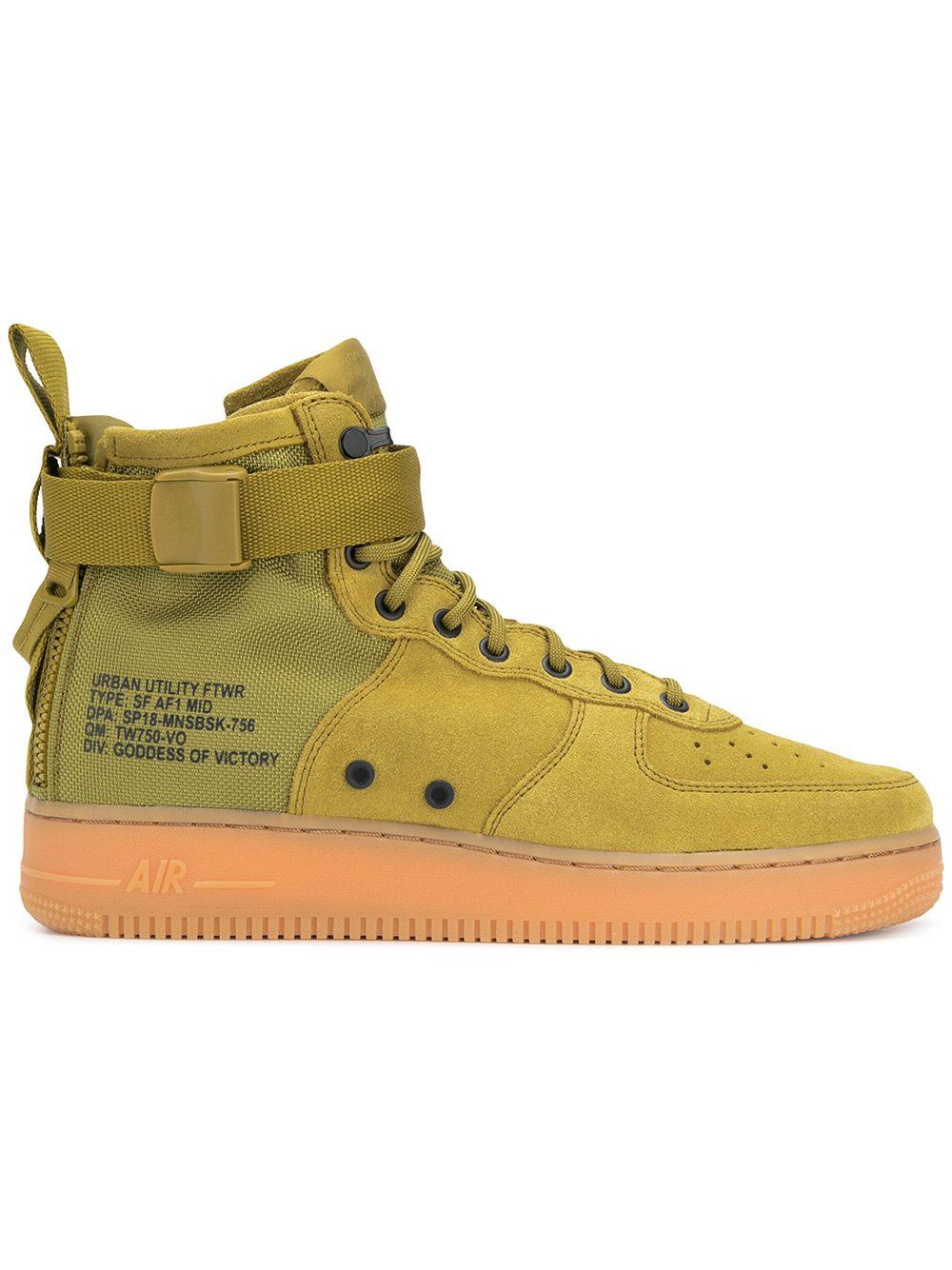 nike air force sf green
