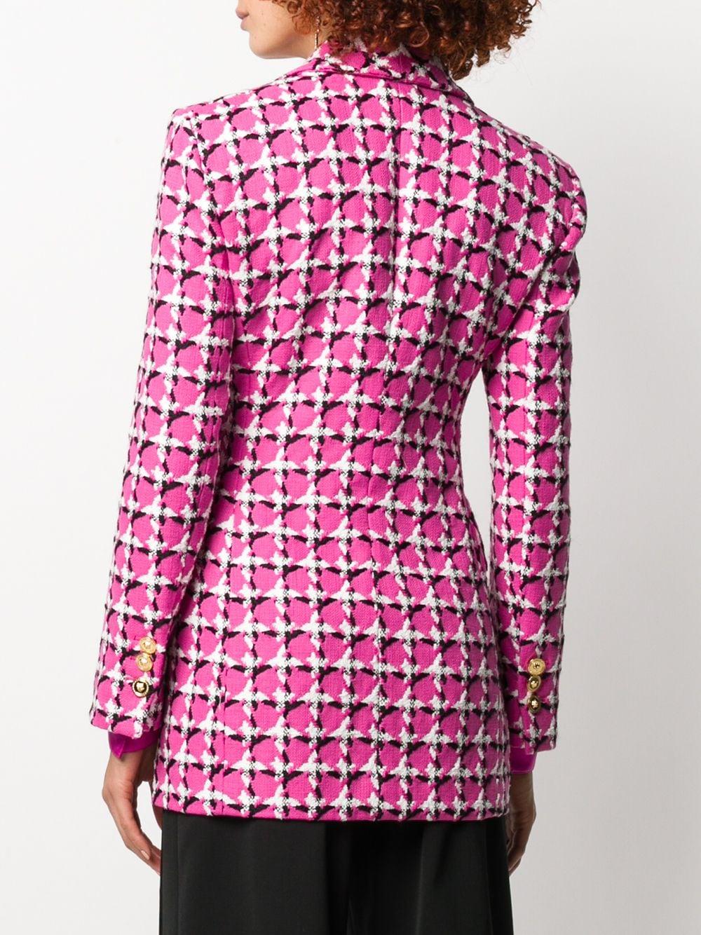 versace pink blazer