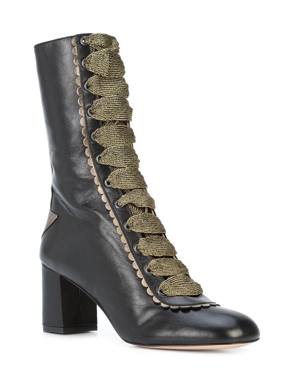 camilla lace up boots