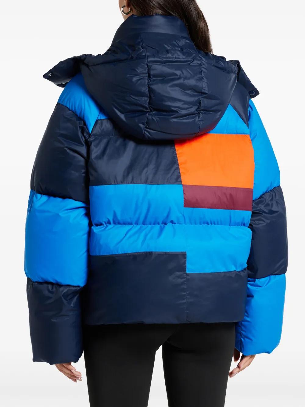 Water-Repellent Colour-Block Down Jacket - Men's Jackets