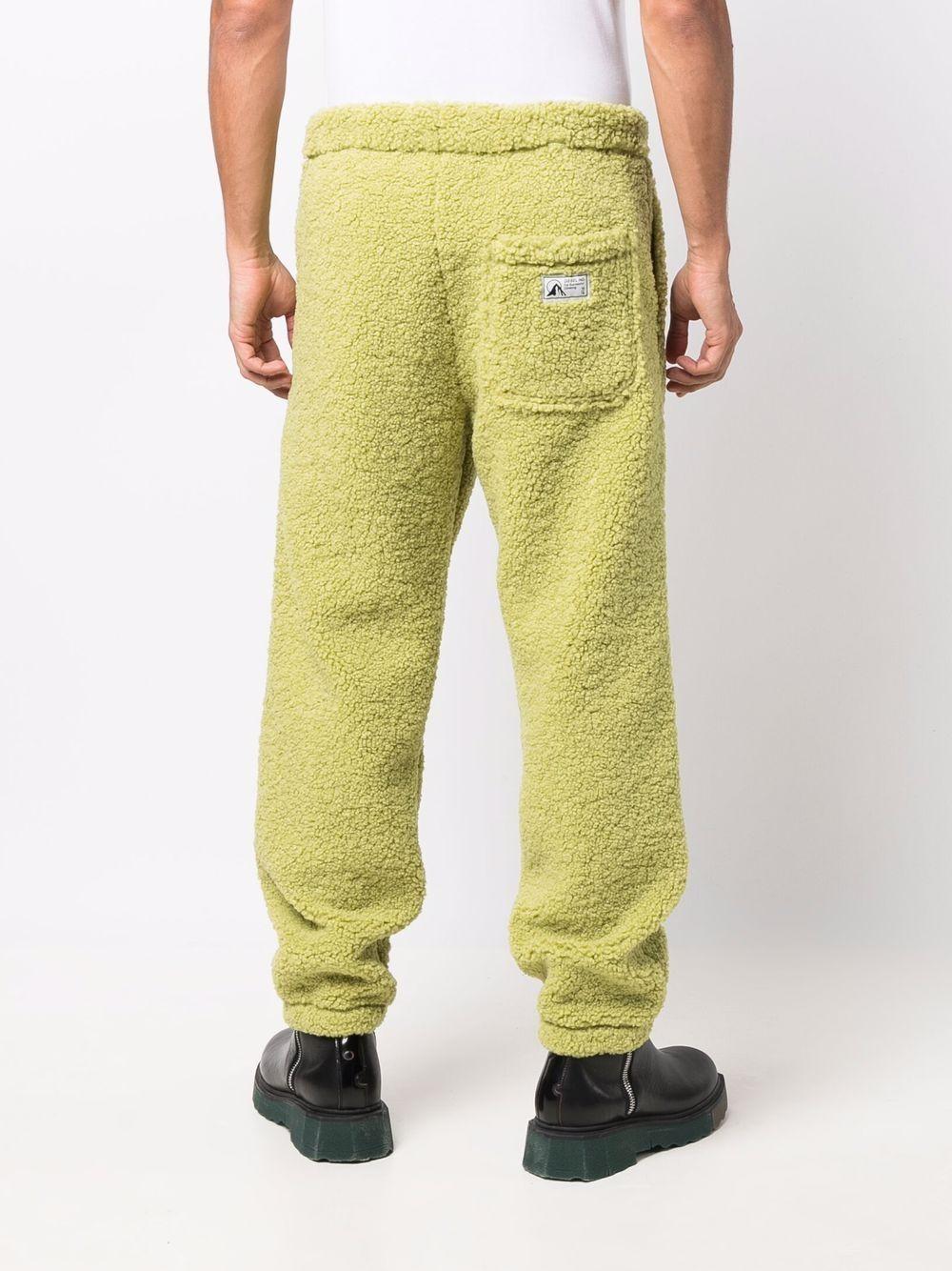 DIESEL P-calton Teddy Track Pants in Green for Men | Lyst