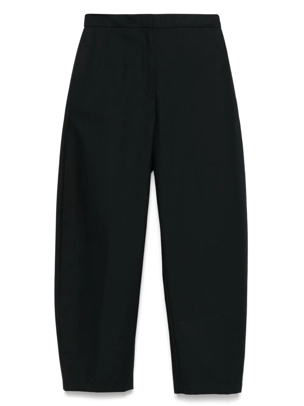 JIL SANDER Cropped Pants Black｜メンズ