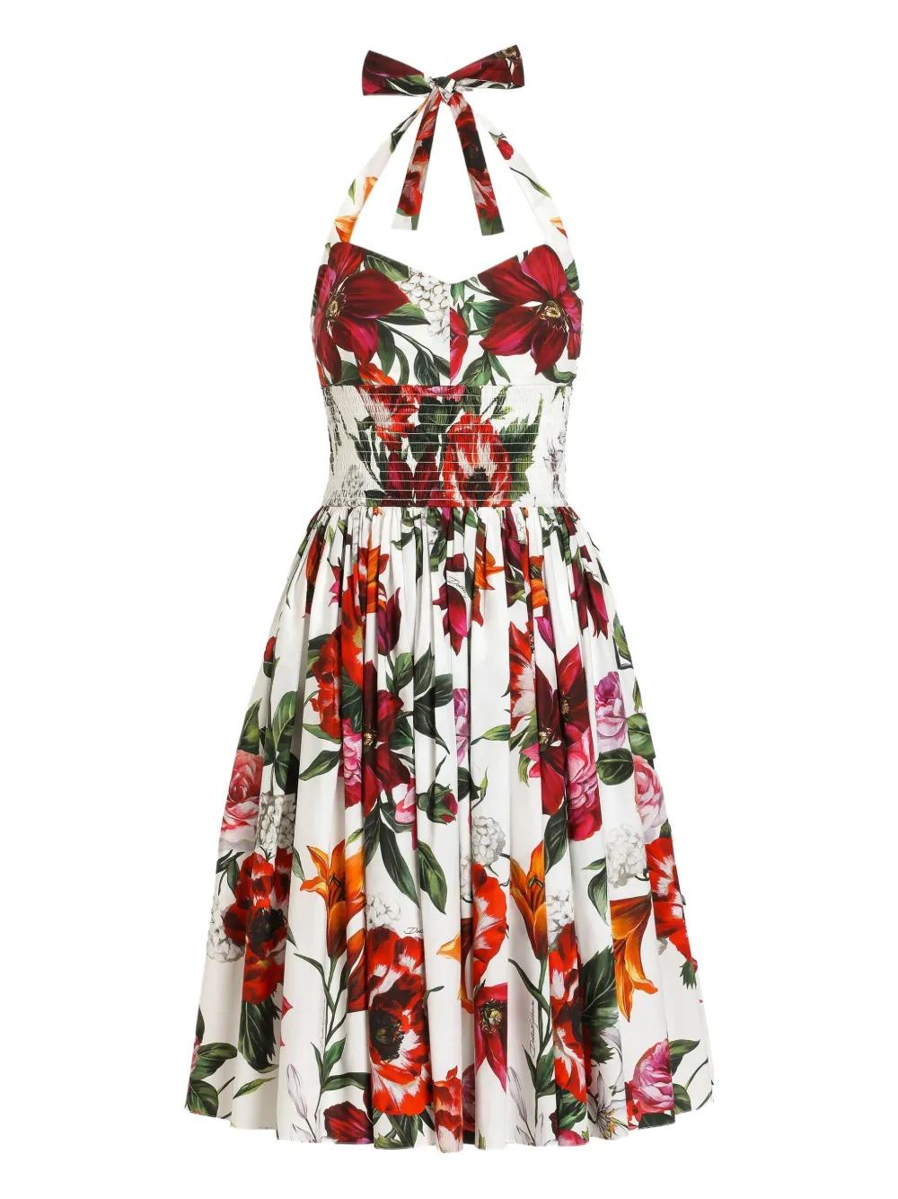 Dolce & Gabbana Halter Neck Dresses for Women | Lyst