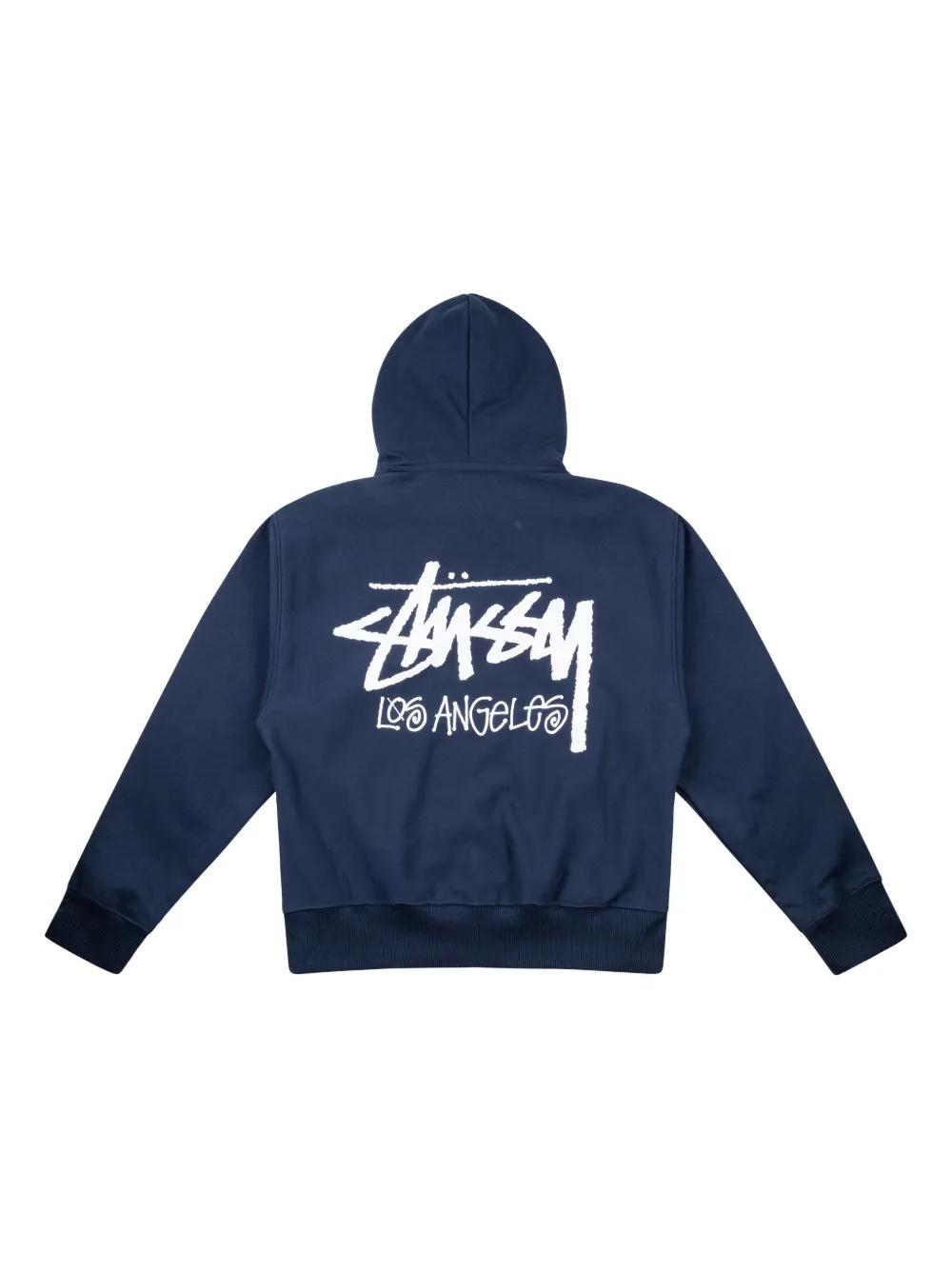 stussy Los Angeles 8月購入 Stussy Los Angeles Exclusive Hoodie in Blue for Men | Lyst