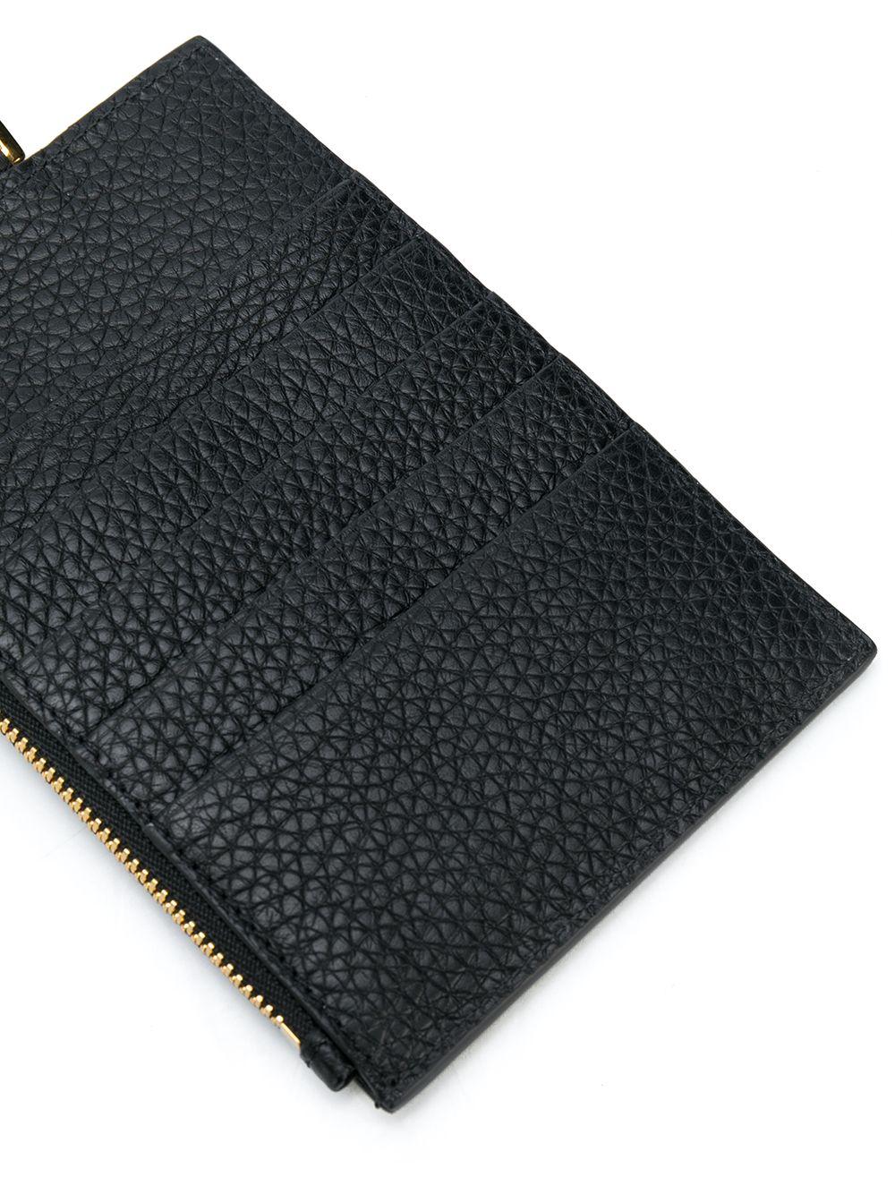 Versace Medusa Lanyard Leather Wallet in Black for Men Lyst