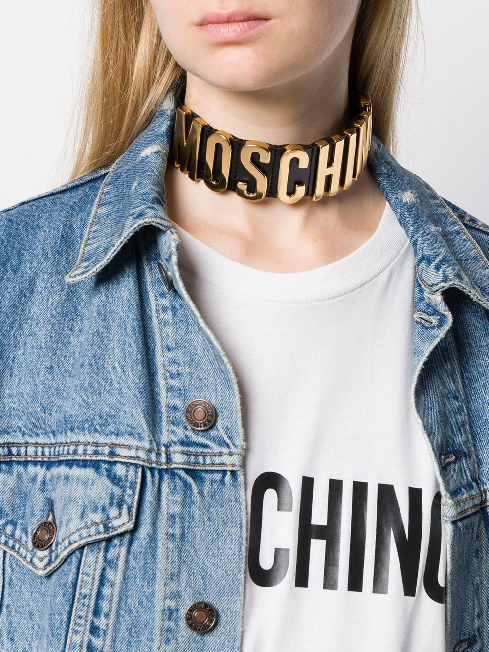 moschino choker