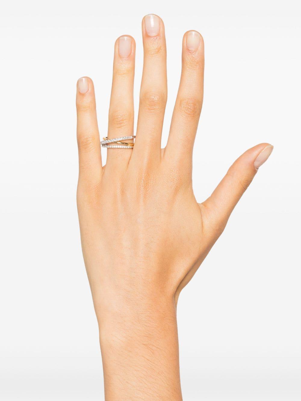 Swarovski Hyperbola Ring in White | Lyst Swarovski Hyperbola Ring in White | Lyst