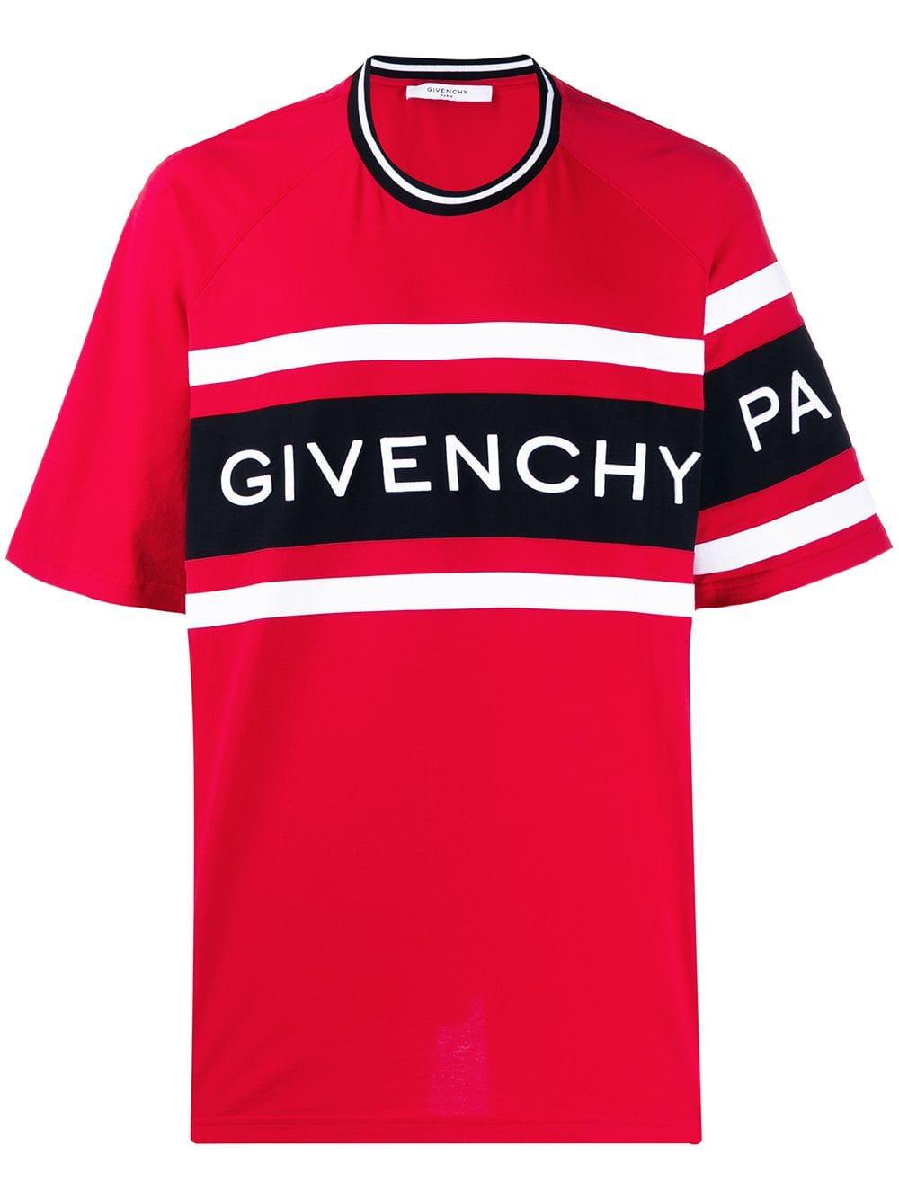 Givenchy 4g Logo Oversized T-shirt in Red for Men | Lyst