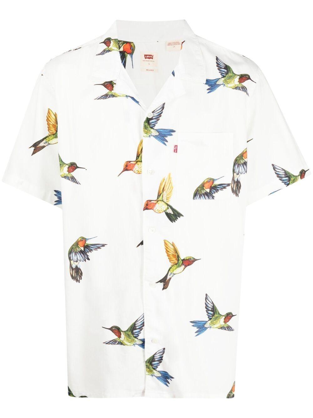 Levi's Hemd mit Vogel-Print in Weiß für Herren | Lyst DE