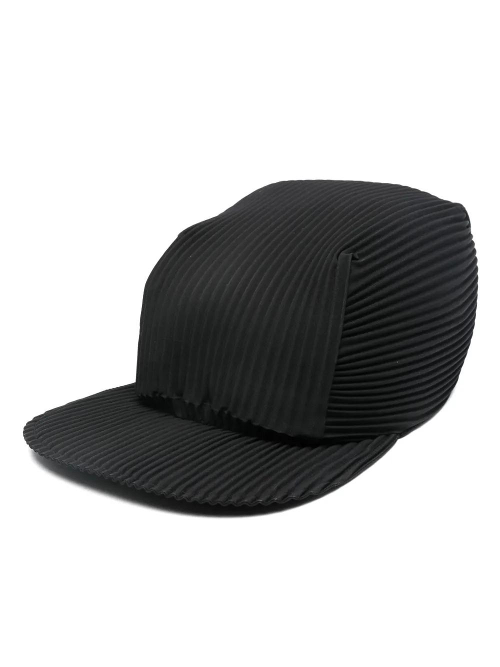 HOMME PLISSÉ ISSEY MIYAKE バケットハット 黒 Homme Plissé Issey Miyake Black Blooming Bucket Hat Homme