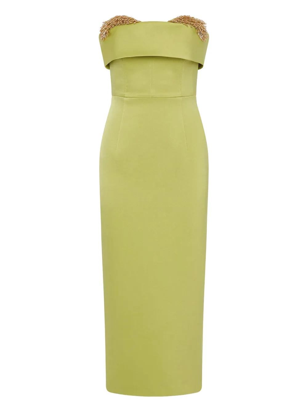 rachel green yellow strapless dress Rachel Allan 70577 - Scalloped Sweetheart Prom Dress 00 / Ocean Blue