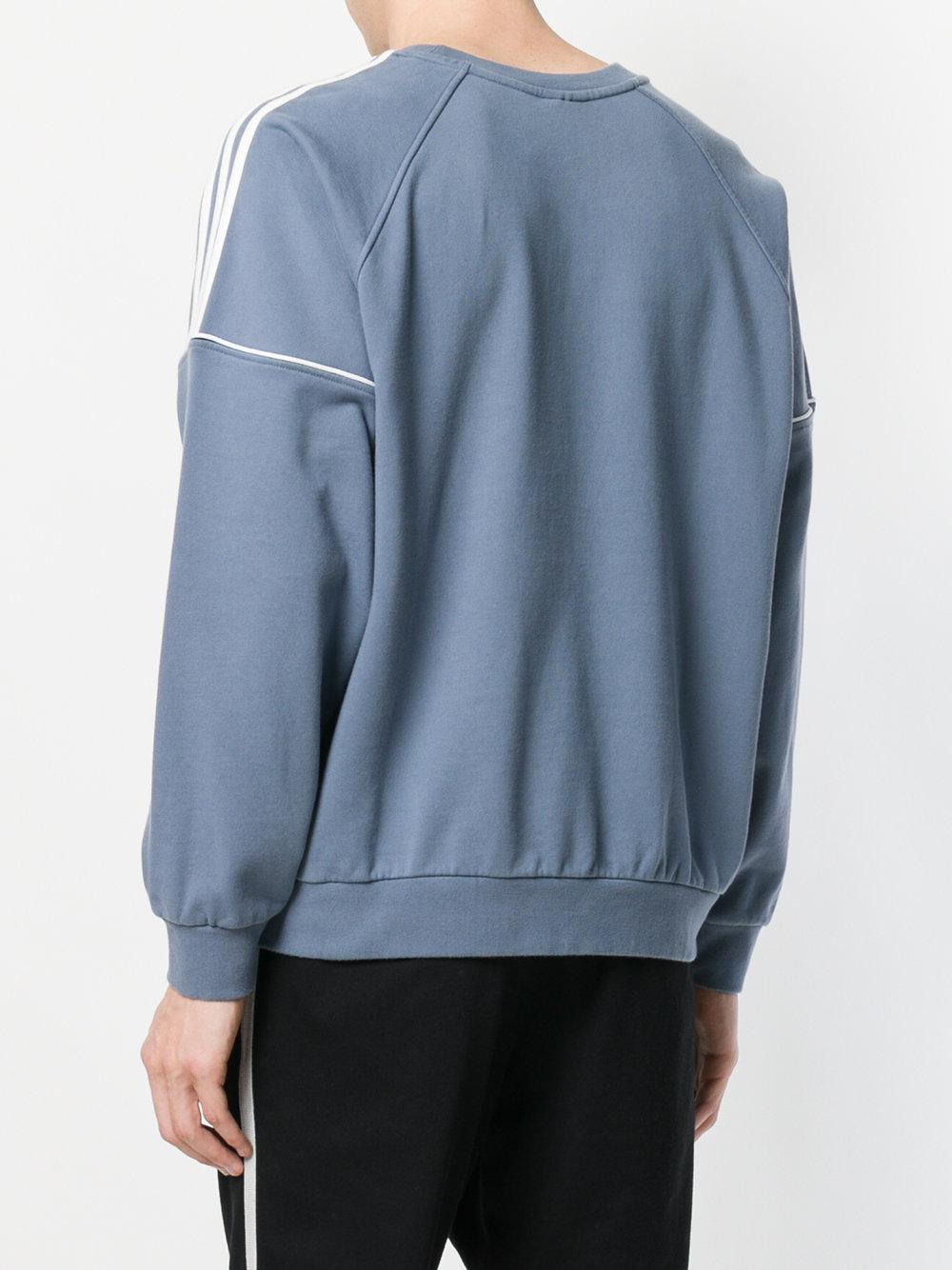 adidas Pipe Crew Sweatshirt in Blue for Men | Lyst