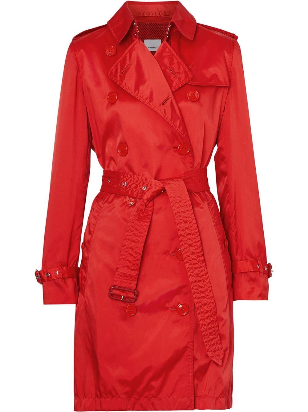 burberry kensington trench coat with detachable hood
