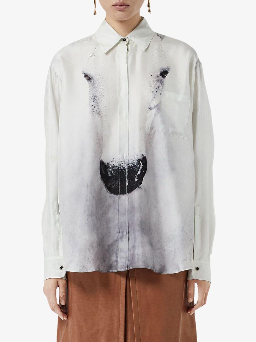 burberry unicorn blouse