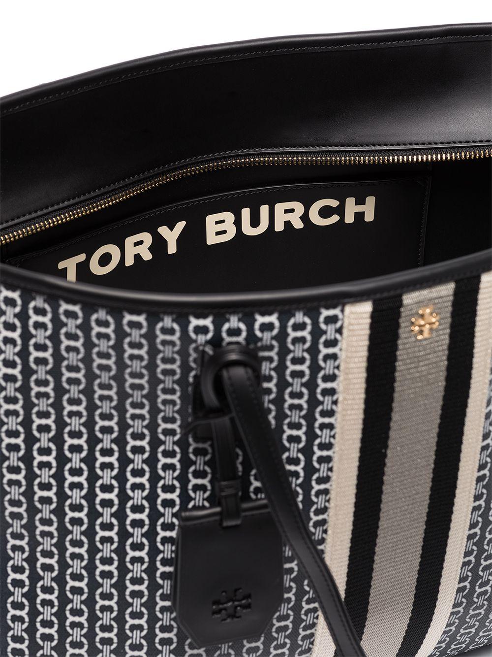 black tote bolsa tory burch