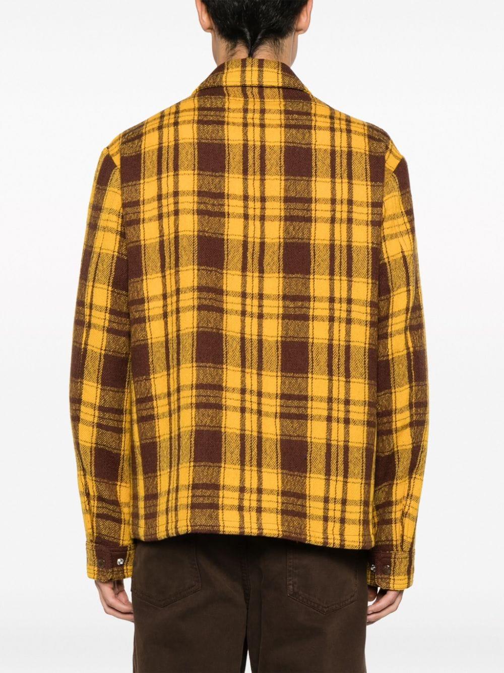 Mens yellow hotsell plaid jacket
