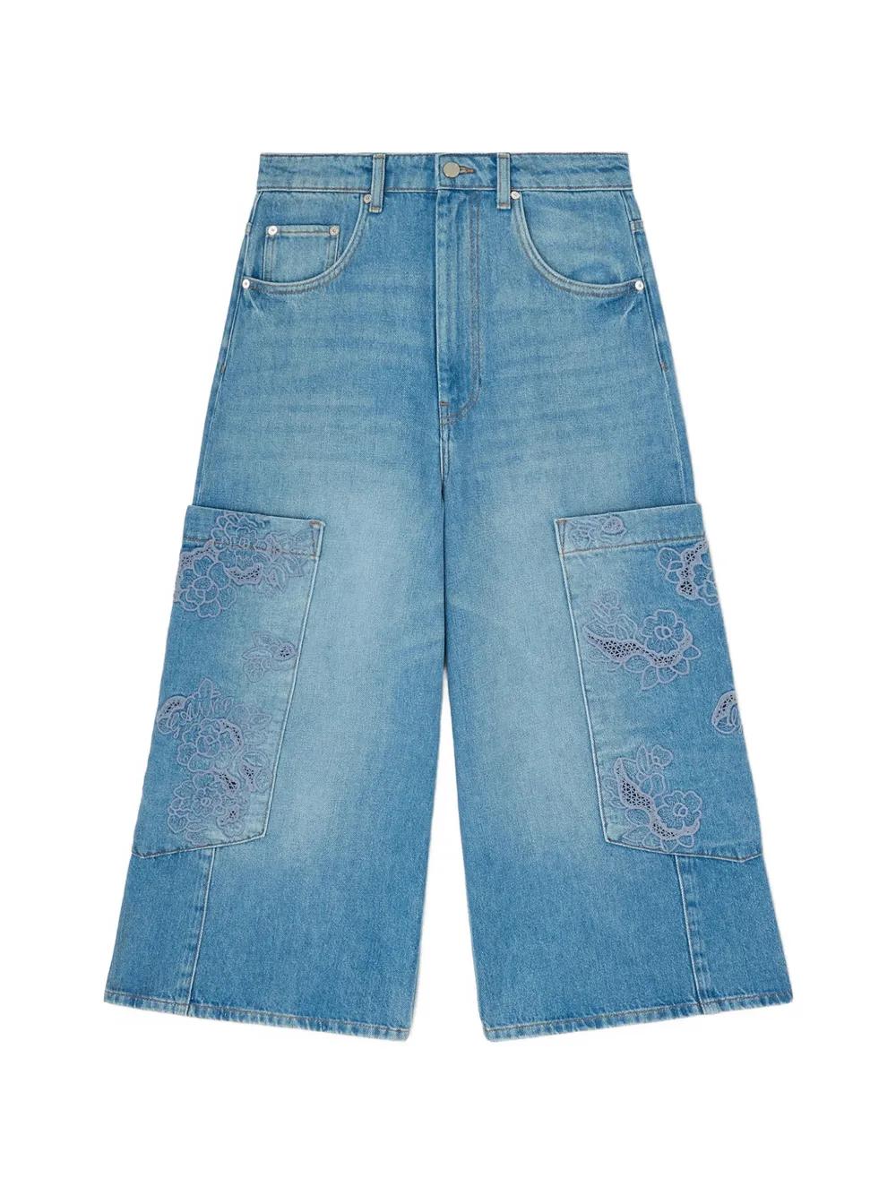 レディース Ganni ワイドジーンズ | オンラインセールは最大56%オフ | Lyst