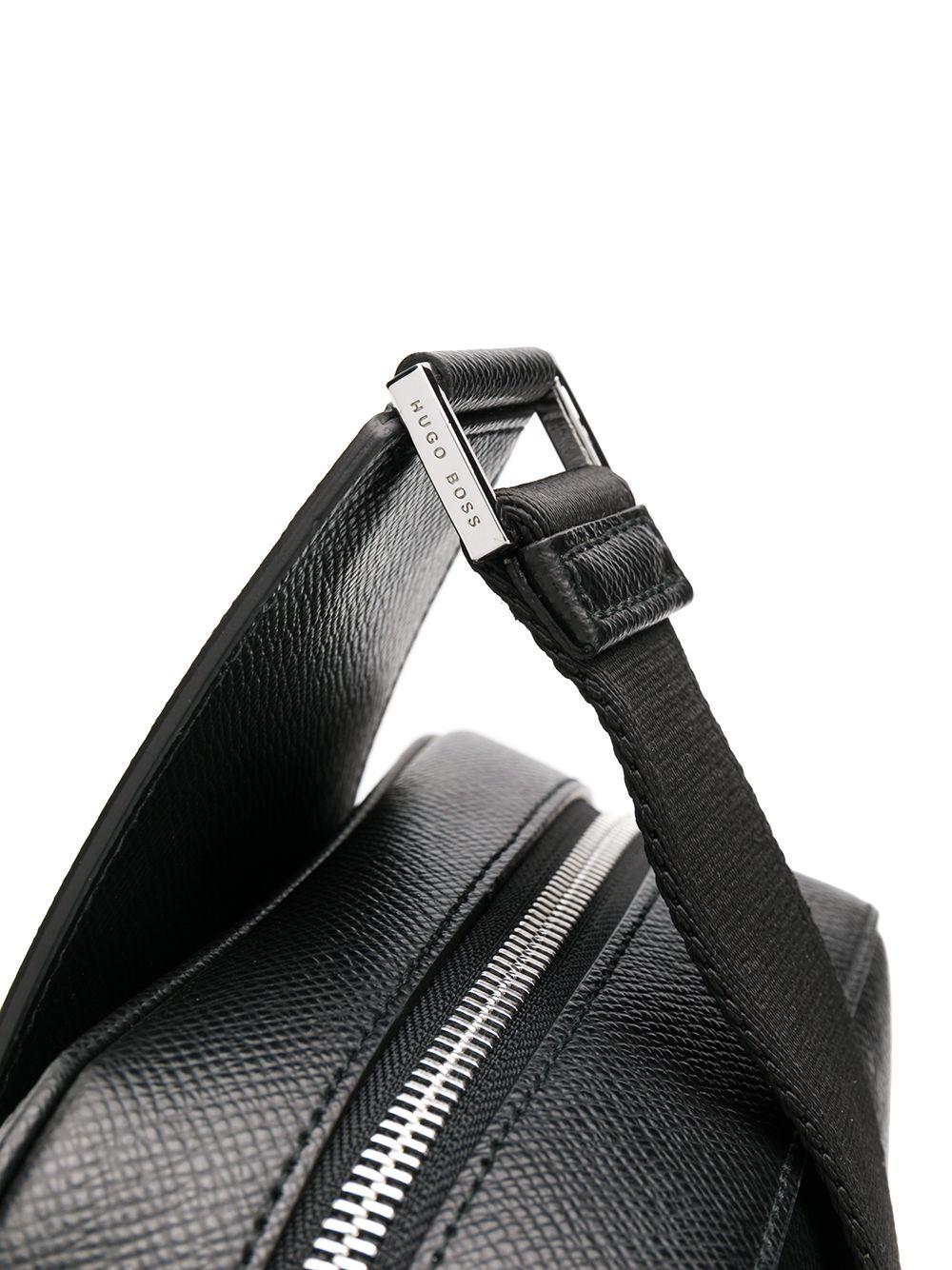 BOSS by HUGO BOSS Leather Sling Back in Black for Men | Lyst
