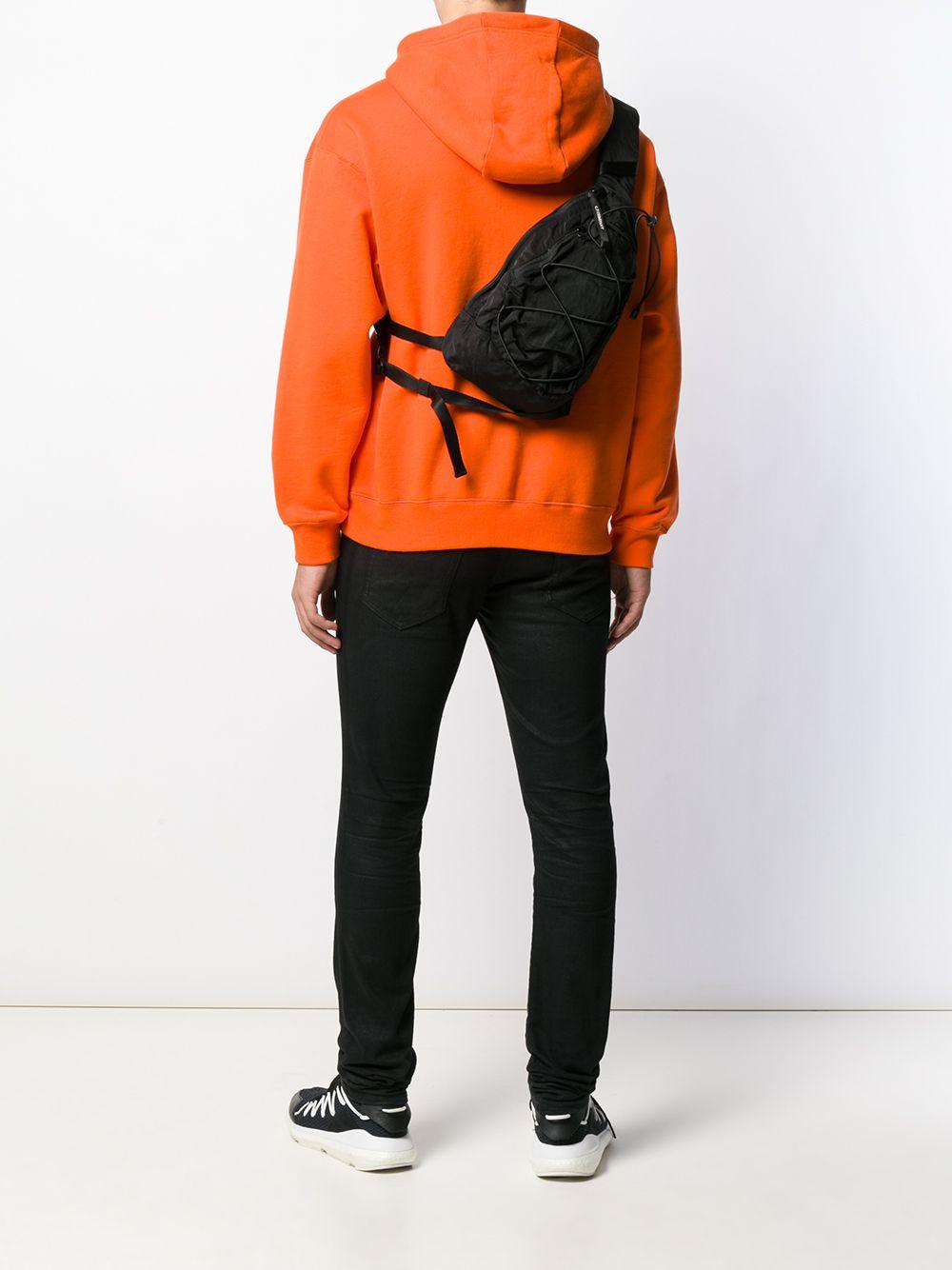 nylon sling backpack