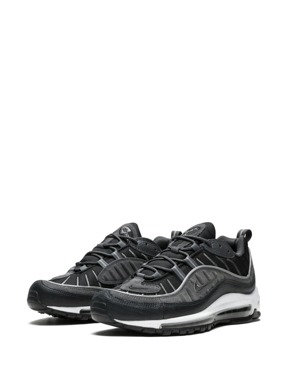 Cuna buffet Establecer Nike Air Max 98 Se Low-top Sneakers in Black for Men | Lyst