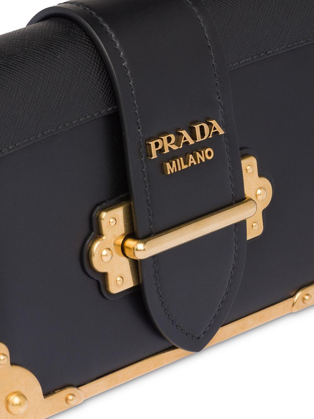 Shop PRADA CAHIER 2022 SS Prada Cahier leather bag
