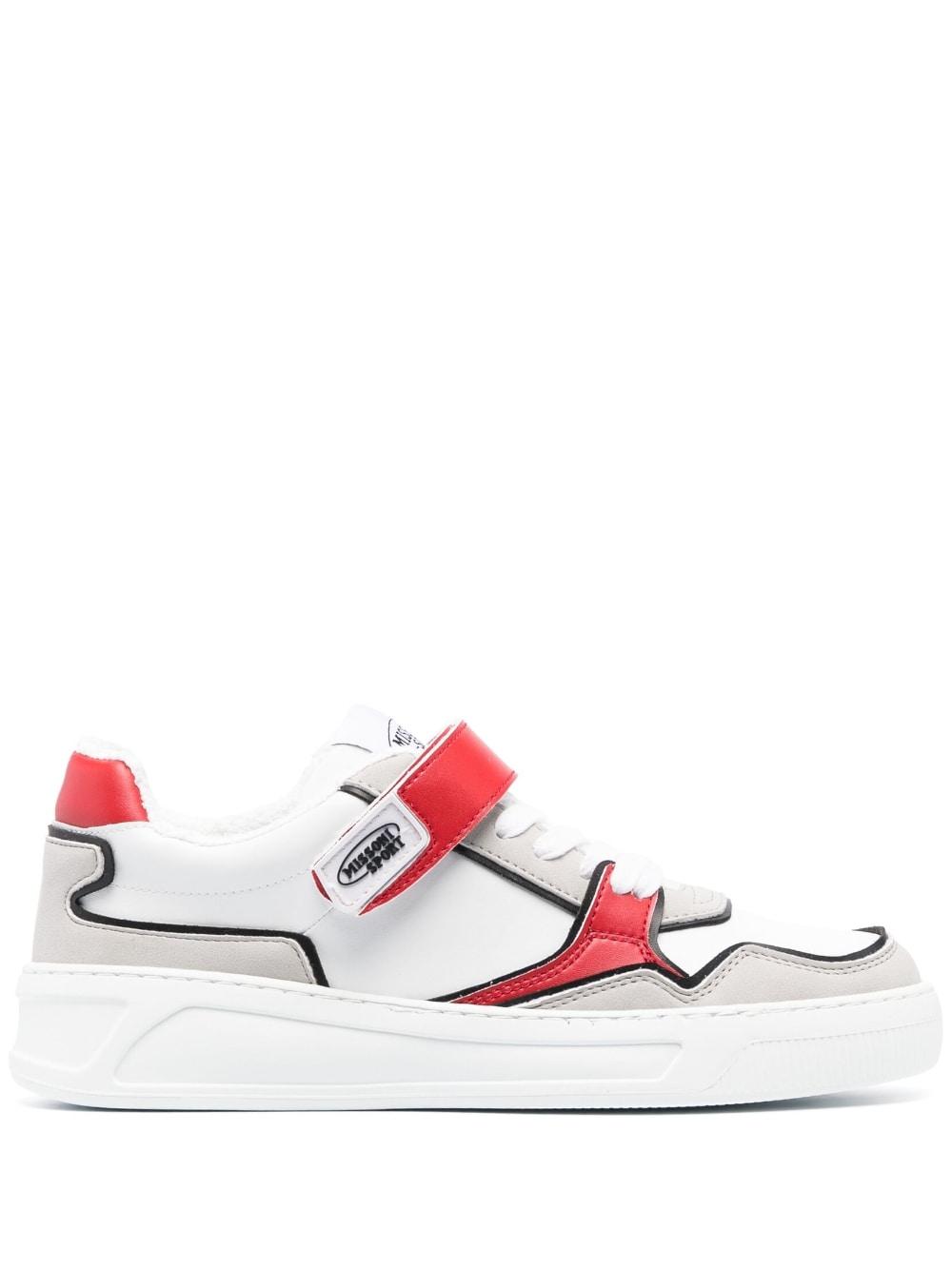 Missoni Sport Touchstrap Trainers in White Lyst