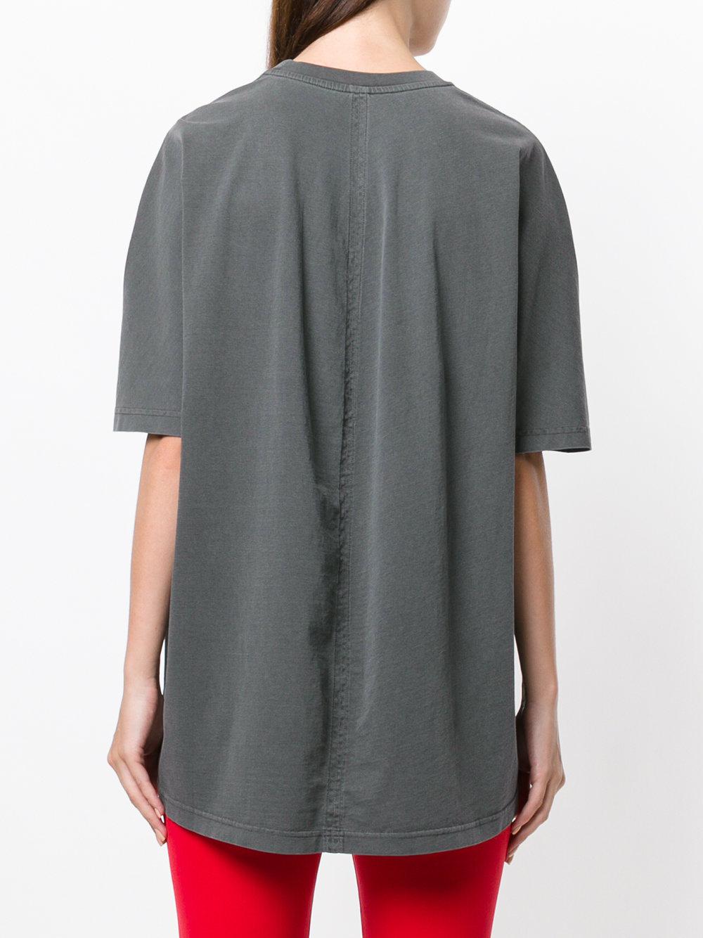 balenciaga gray t shirt