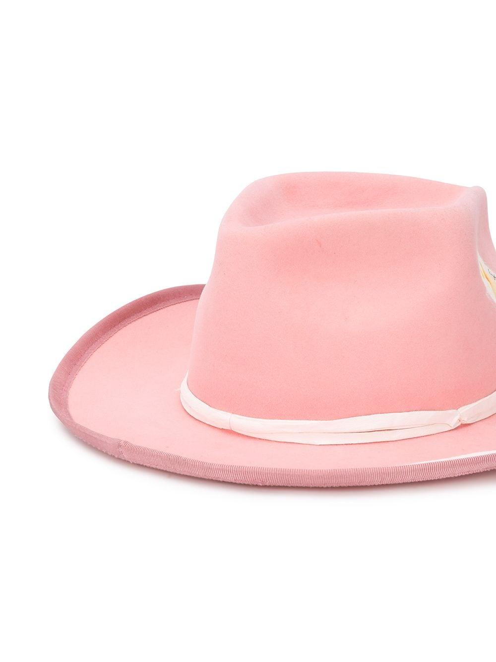 Nick Fouquet Wool Matchstick Fedora Hat 