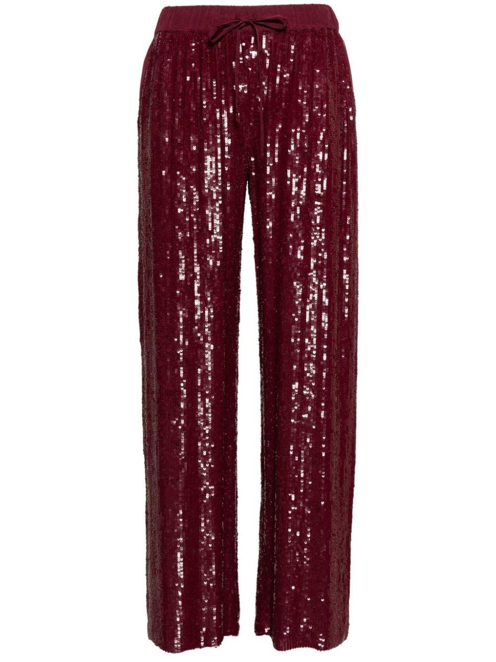 Tracy red sequin shirt and pant set | Red sequin, Sequin shirt, Shopping  outfit