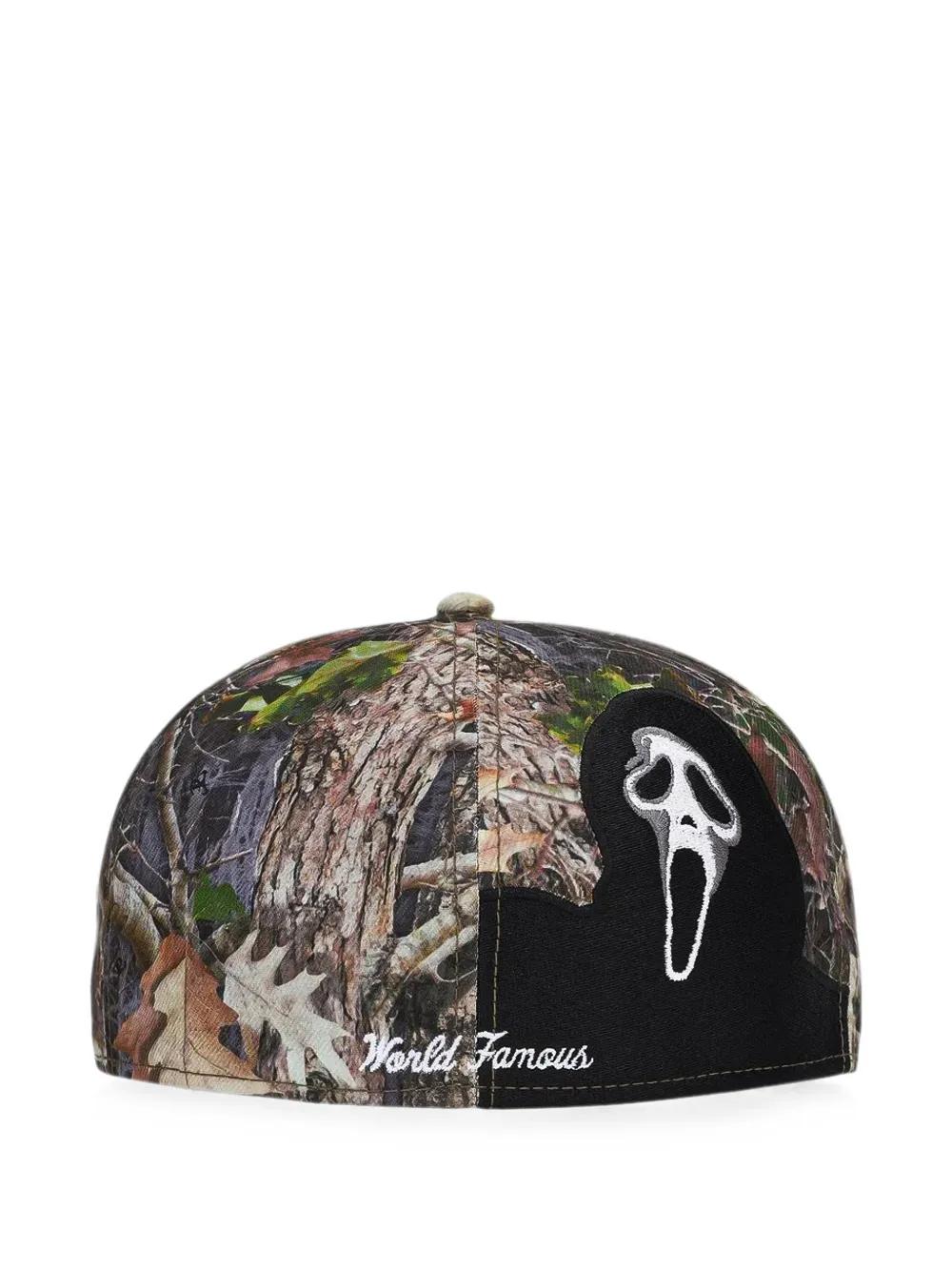 Supreme Ghostface Box Logo New Era 59Fifty Cap in Gray for Men | Lyst