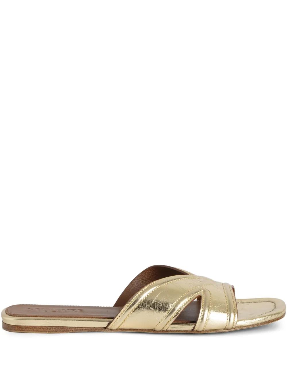 サンダル・ミュール ZADIG  VOLTAIRE Women Sandals SWCT02005 700 gold CAPRESE SANDALS GOLD