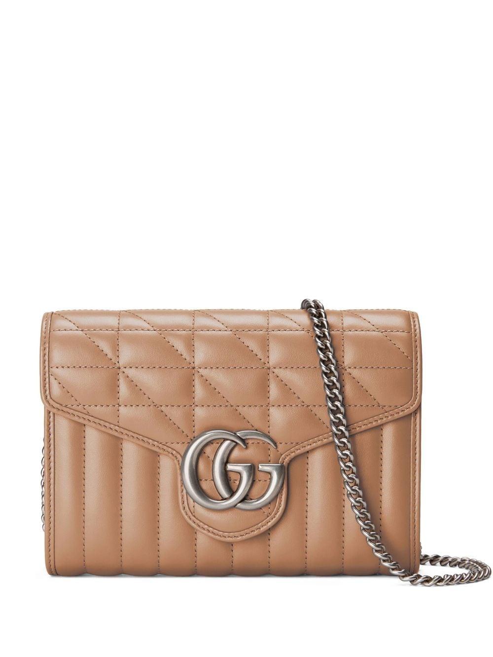 Gucci GG Marmont half-moon Shaped Mini Bag - Farfetch