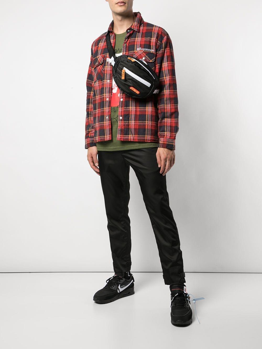 supreme Quilted Plaid Flannel Shirt XL 黒 | www.innoveering.net