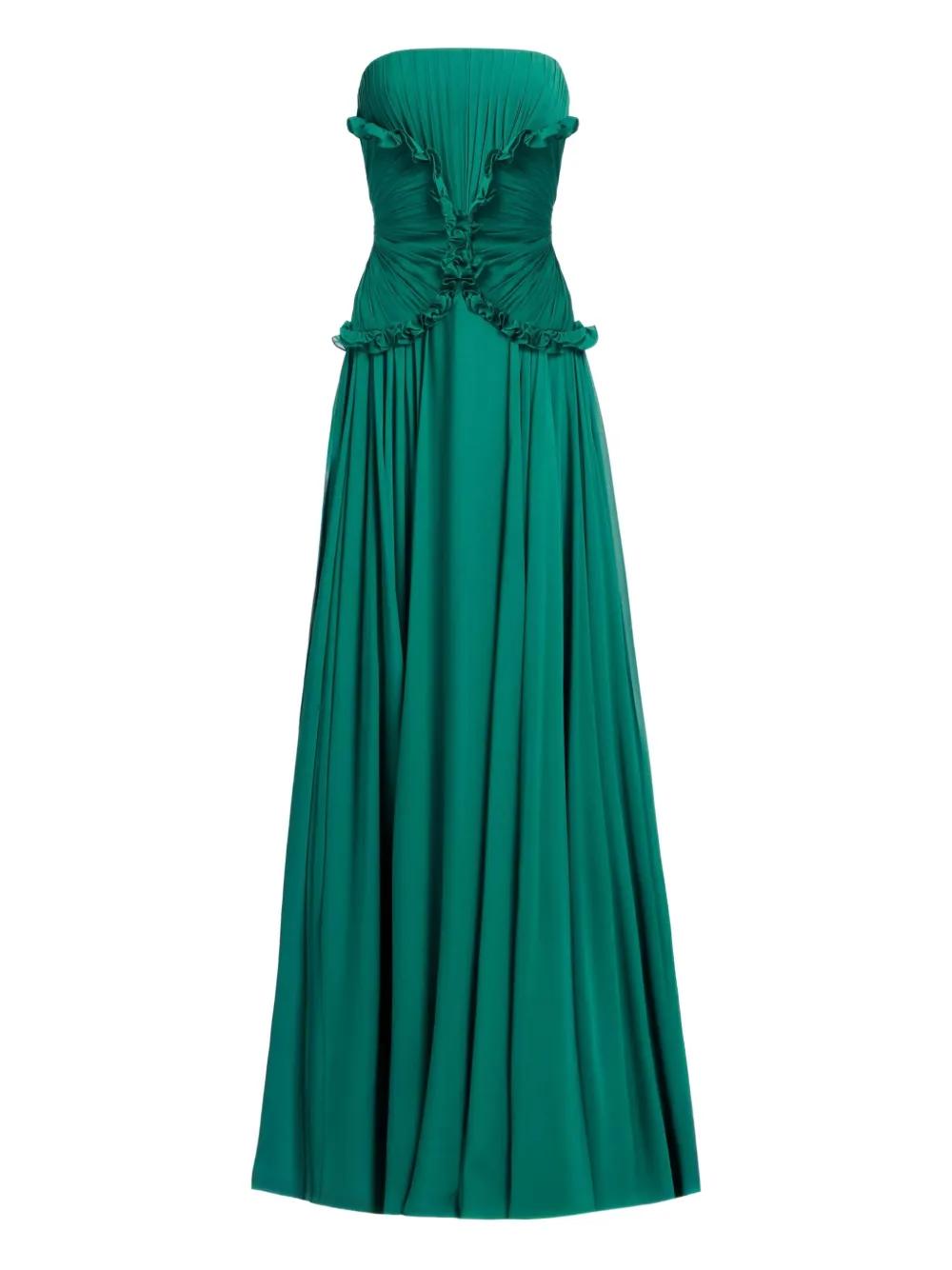 slim fit dress slacks THE ALENA DRESS – HERVÉ LÉGER main image 0