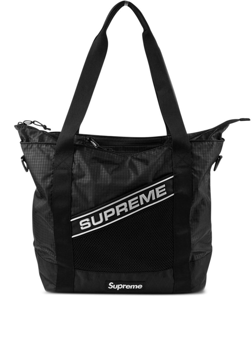 Supreme Printed Tote Bag in Black for Men Lyst UK