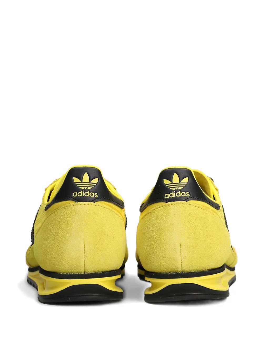 adidas gazelle silver green womens Pastel Yellow & Blue Stripe Sneakers main image 0