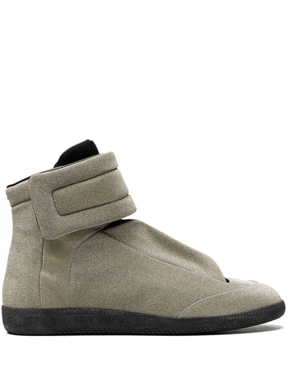 Maison Margiela Future High Glitter Sneakers in Brown for Men Lyst