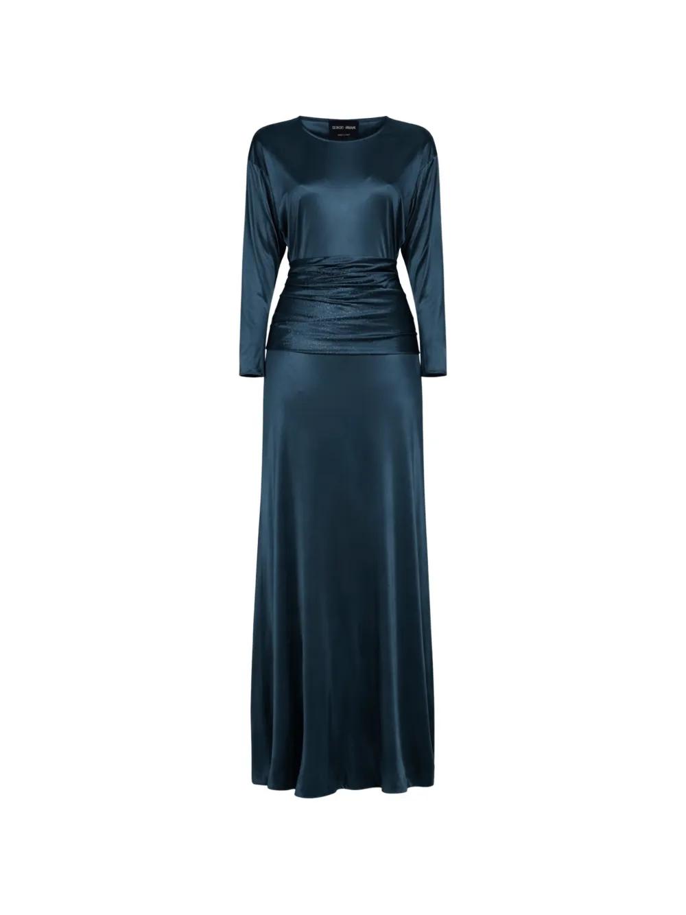 giorgio armani blue dress Irina Shayk Giorgio Armani Fall 2022 Campaign