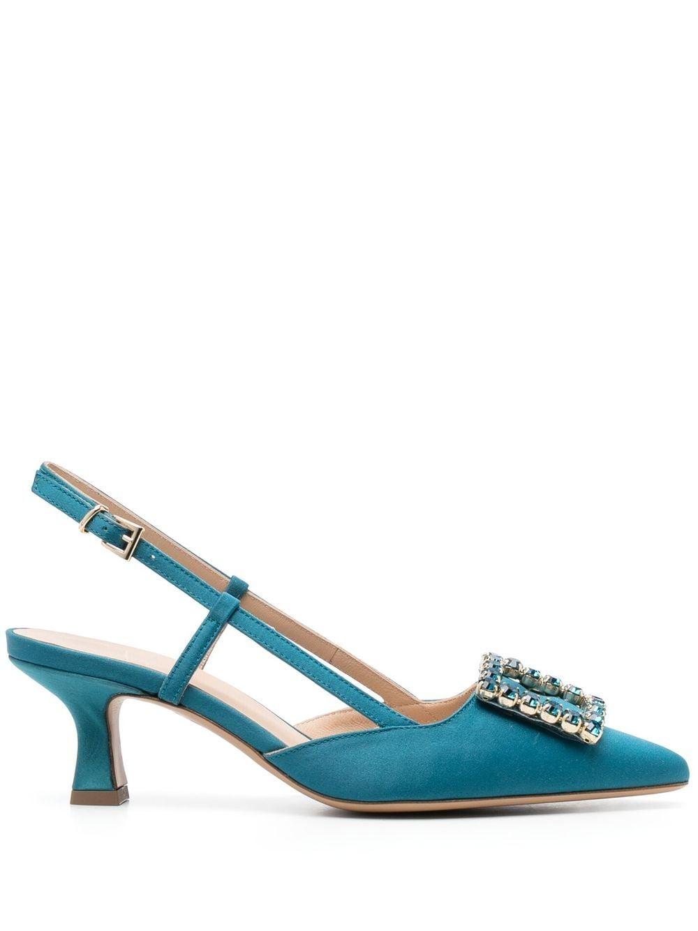 Roberto Festa Stefy Crystal-embellished Pumps in Blue | Lyst