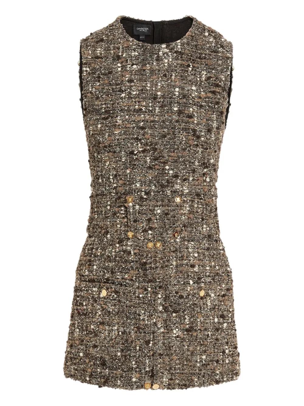 Giambattista Valli x  スパンコールミニドレス XSサイズあり】スパンコール付き刺繍レースxフリルセットアップ