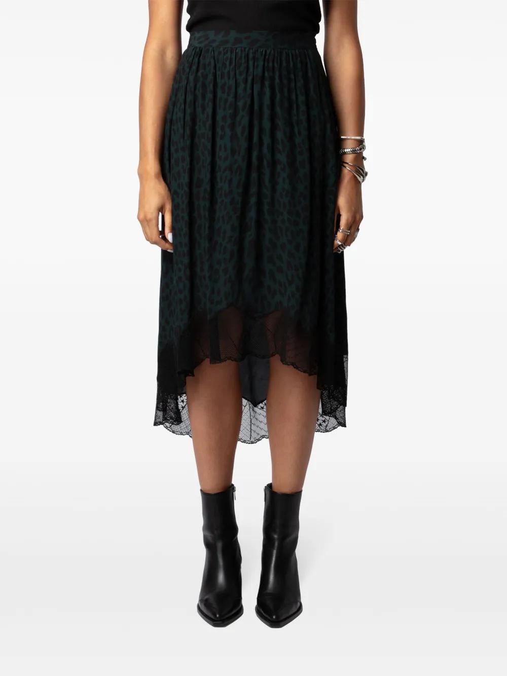 Zadig & Voltaire Joslin Skirt in Black | Lyst UK ZADIG& VOLTAIRE