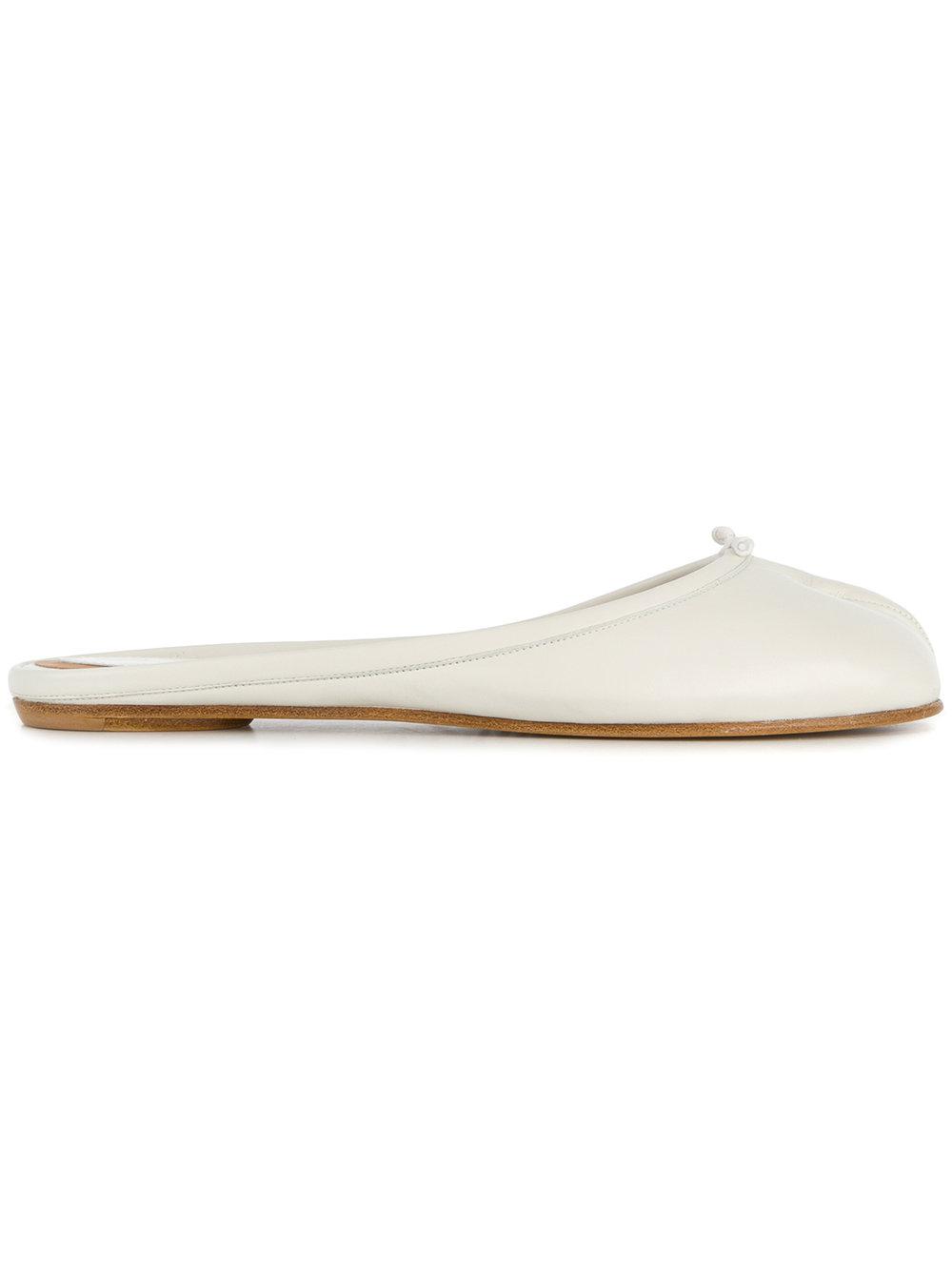 backless ballet flats