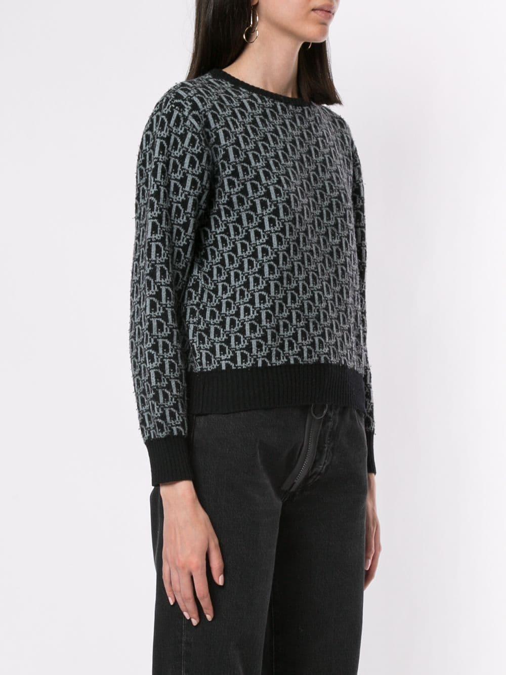 christian dior black jumper