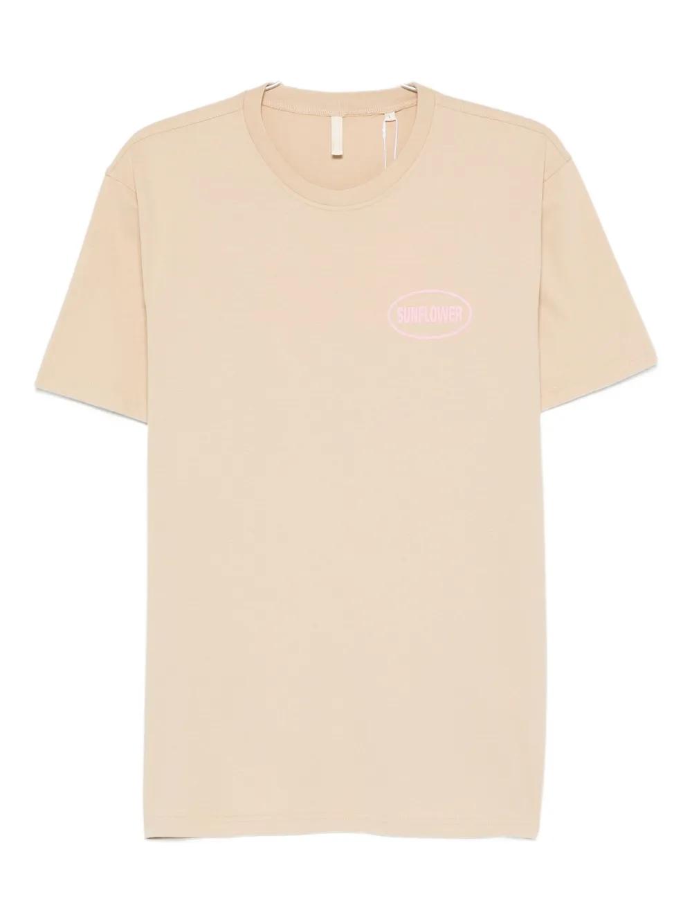 Tシャツ・カットソー SUNFLOWER Men T-shirt Pink 2013 690 sunflower Short sleeve t-shirts for Men | Online Sale up to