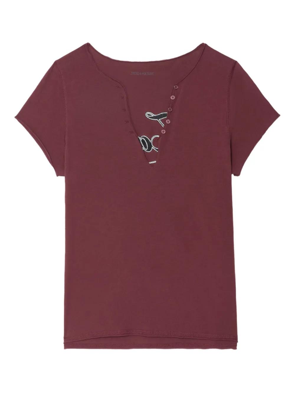 【関税 送料無料】ZADIG&VOLTAIRE シグネチャー Tシャツ Zadig & Voltaire T-shirts for Women | Online Sale up to 74