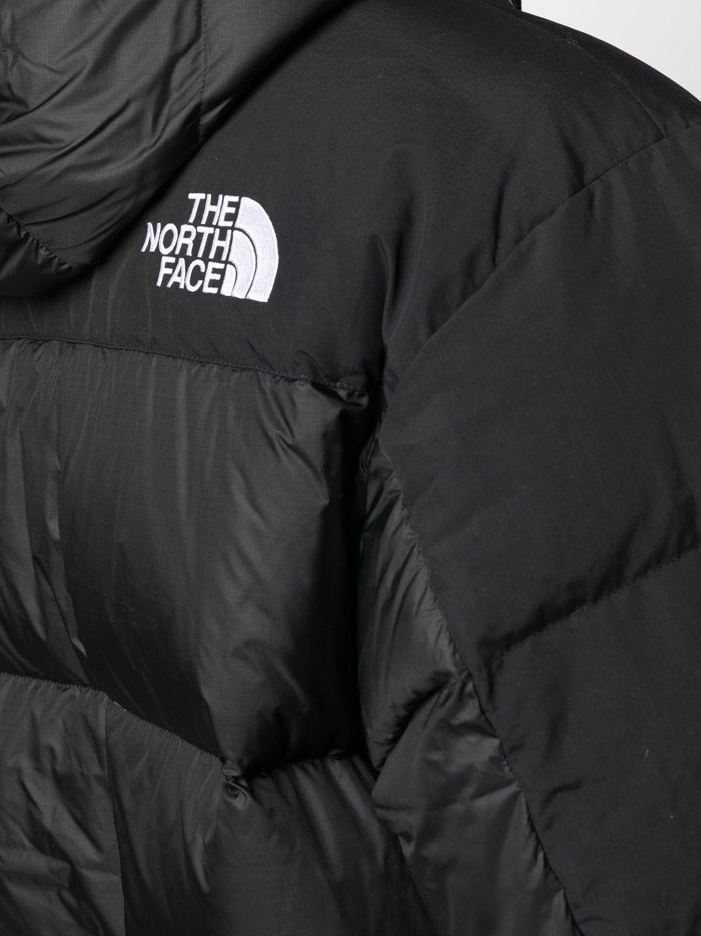 The North Face Embroidered-logo Padded Coat in Black for Men | Lyst