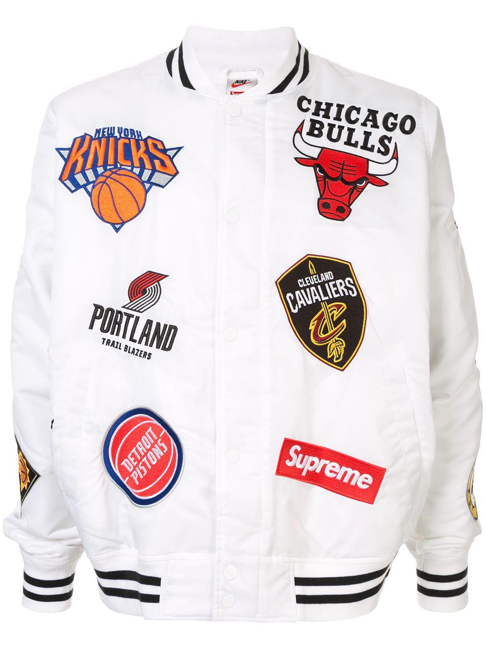Teddy Nike/NBA Teams Supreme pour homme en coloris Blanc | Lyst