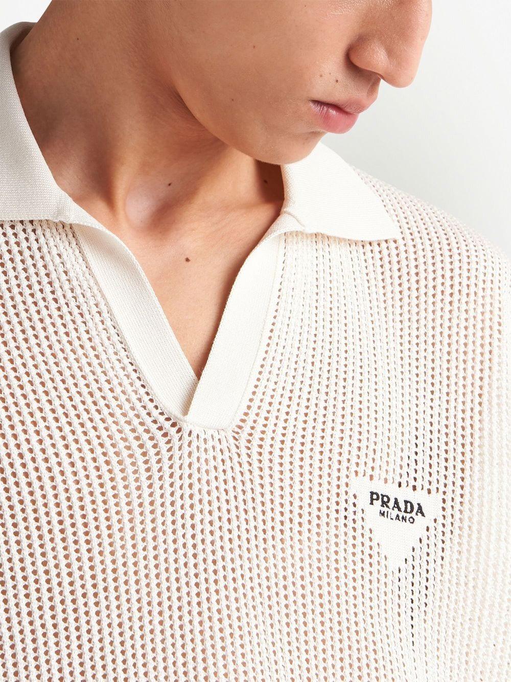 Prada knit store polo