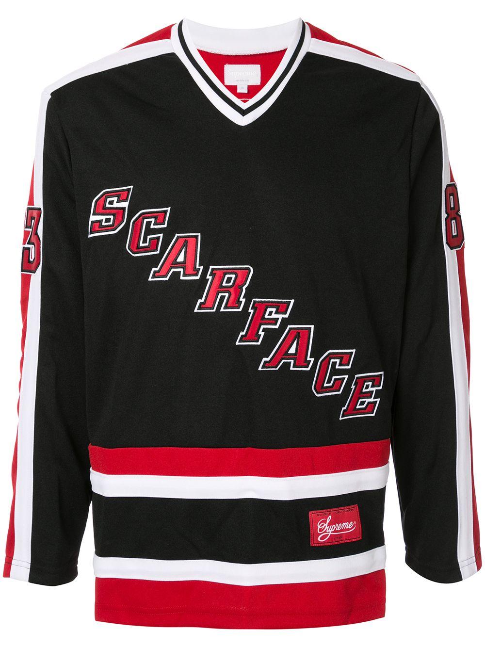Download Supreme Scarface Hockey Jersey Fw17 in Red for Men - Lyst